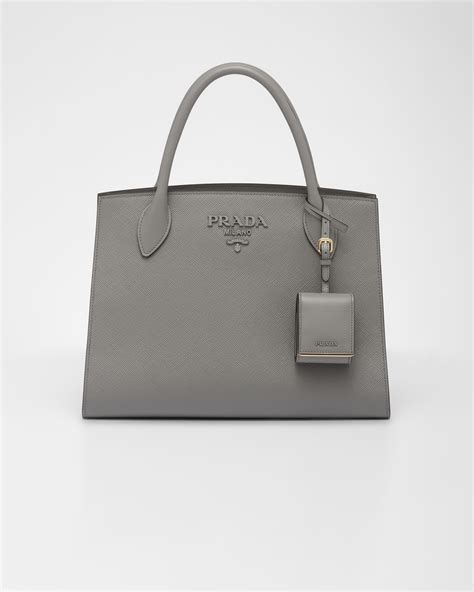 prada 1ba155|Prada Monochrome medium Saffiano bag.